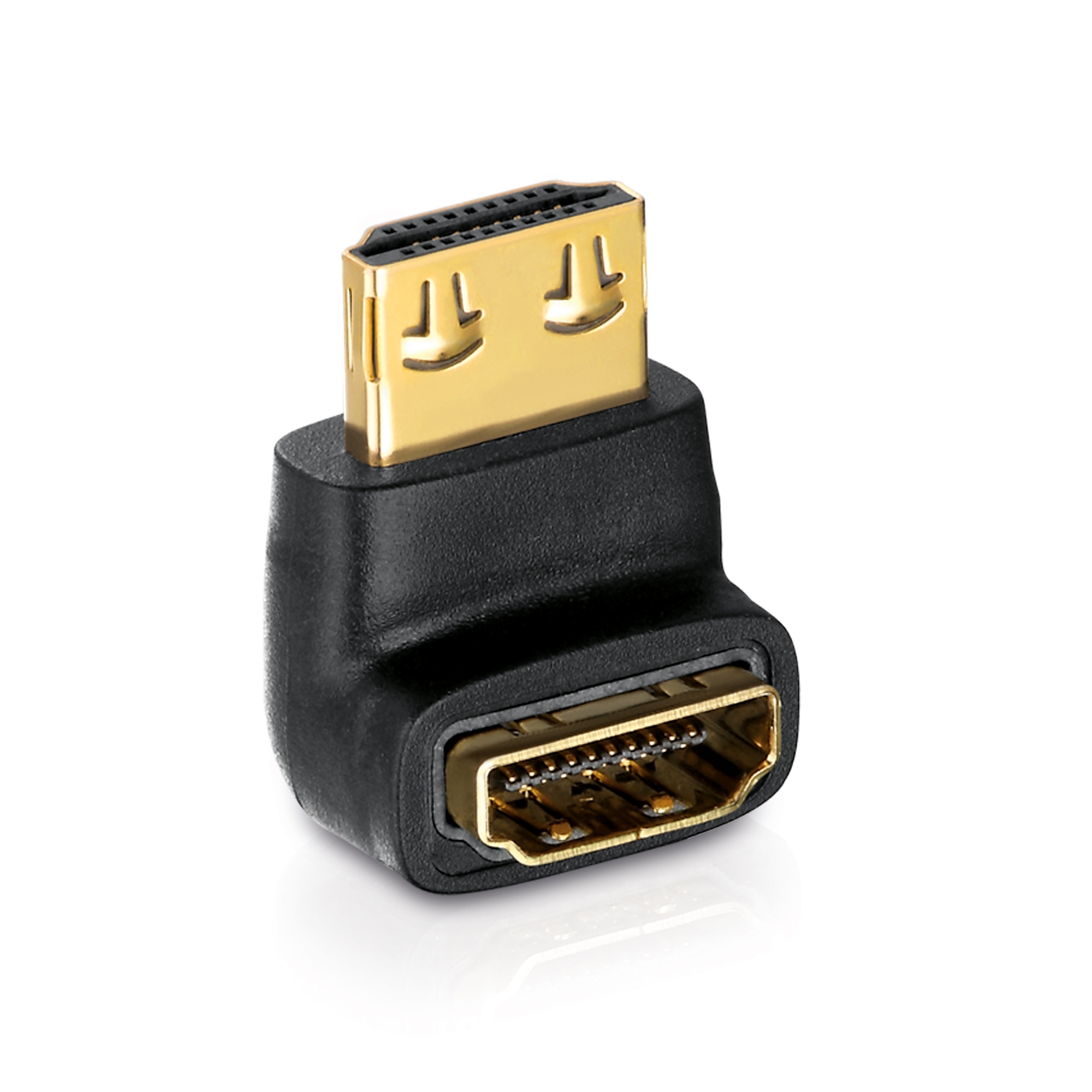 HDMI Stecker zu chse 270 Grad Winkel HDMI-Adapter 1080P vergoldet Kontakte 
