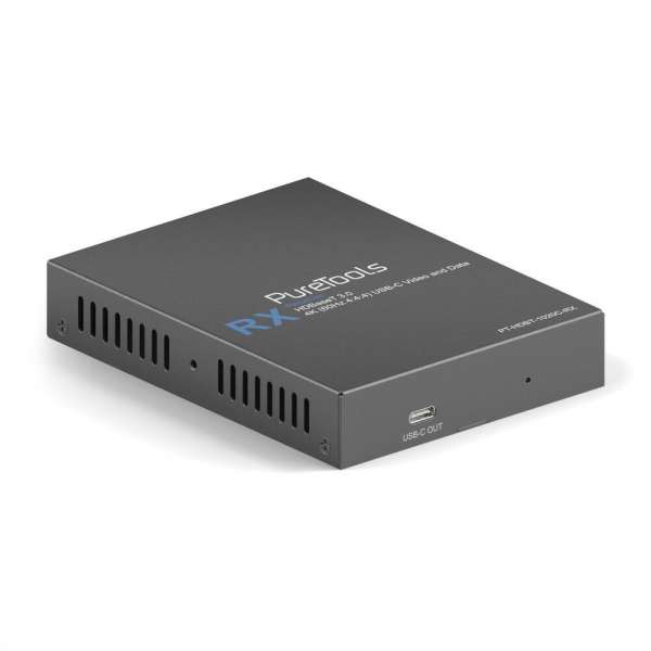PureTools - HDBaseT USB-C Receiver - HDBaseT 3.0 - 4K (60Hz 4:4:4) USB-C Video und Daten