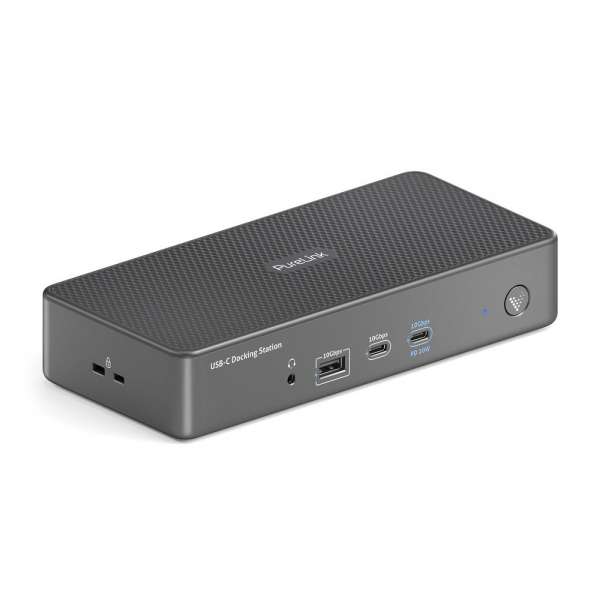 Vuelogic - USB-C Docking Station - Dual Screen DisplayLink ready - 4K Unterstützung