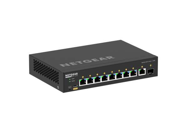 NETGEAR - M4250 10-Port AV-Line 9G1F PoE+ fully managed Desktop-Switch (110W PSU)