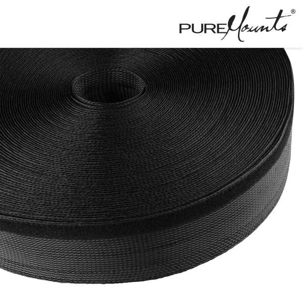 Kabelschlauch Polyester 50m Schwarz