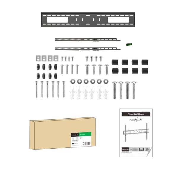 PureMounts® TV Halterung XL - FIX - VESA 900x600 - 60-100"