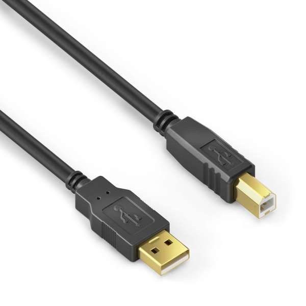 USB 2.0 Aktiv Kabel - schwarz - 10,0m