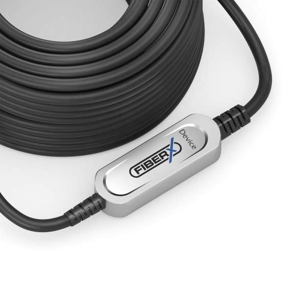 FiberX Serie - USB 3.2 Gen2x1 Glasfaser Kabel - USB-A USB-B - 5m