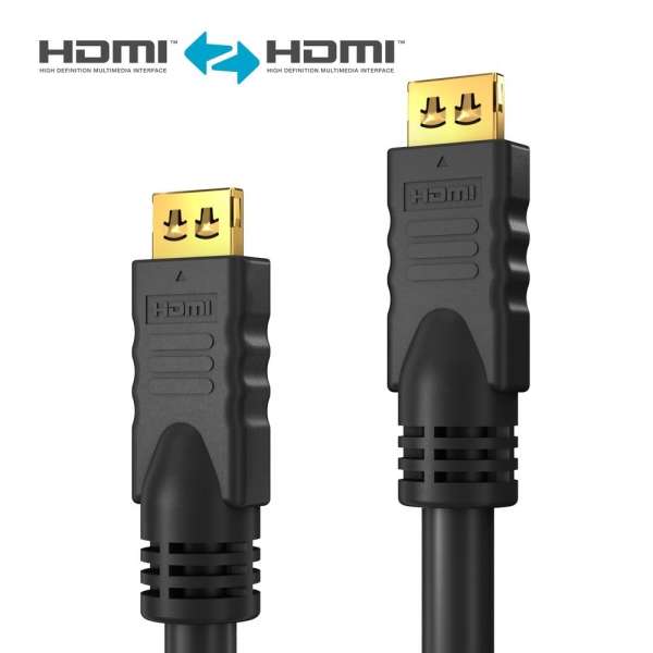 HDMI Kabel - PureInstall TPE halogenfrei 30,0m