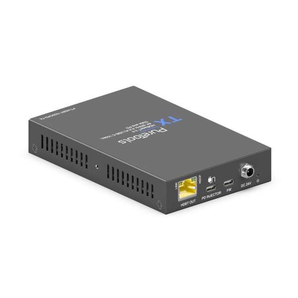 PureTools - HDBaseT 3.0 USB-C Video und Data Transmitter mit PD