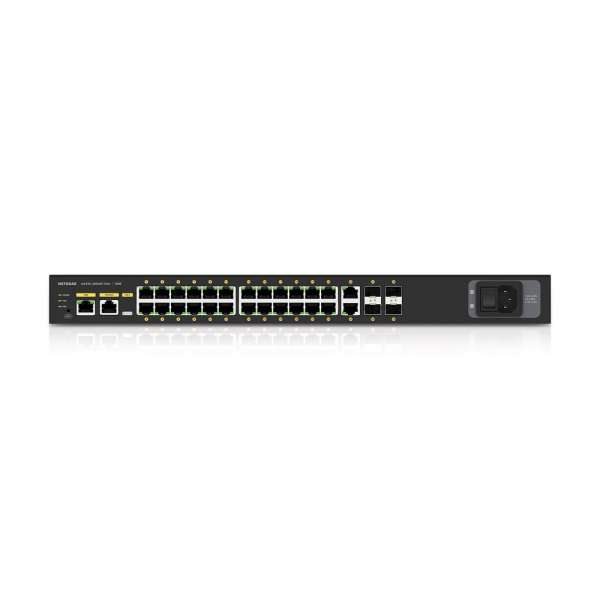 NETGEAR - M4250 30-Port 26G4XF PoE+ Stapelbarer Managed Switch (480W PSU)