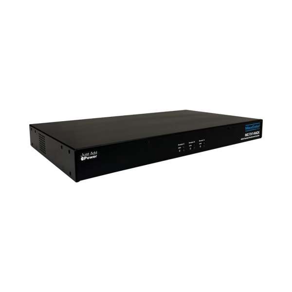 JustAddPower - MaxColor™ 4K60 Rackmount 3-in-1 Encoder 4:4:4 Encoder (Transmitter), 36-Bit in & out, Dolby & HDR-Unterstützung