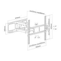 Vorschau: PureMounts® TV Halterung - Swivel - Vesa 400 Vorschau: PureMounts® TV Halterung - Swivel - Vesa 400