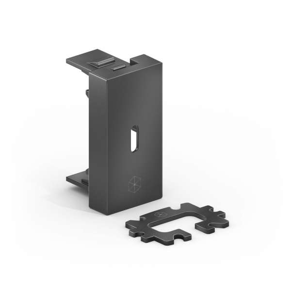 mediahub2 - USB-C Steckplatzabdeckung - schwarz