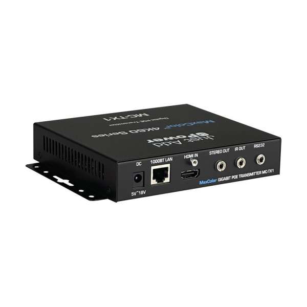 JustAddPower - MaxColor™ 4K60 4:4:4 Encoder (Transmitter), 36-Bit in & out, Dolby & HDR-Unterstützung