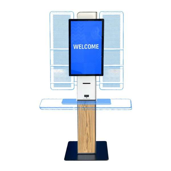 Kiosk System 1 - CENTER mittige Bildschirmbefestigung