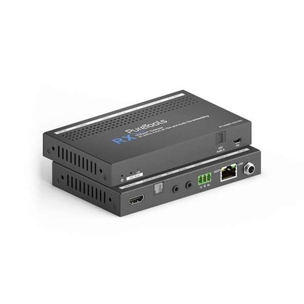 PureTools - 18G HDBaseT Receiver mit ARC und Audio-Breakout