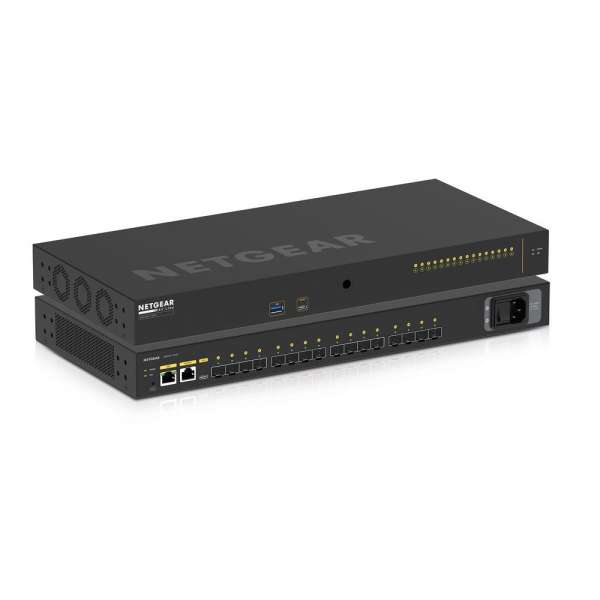 NETGEAR - M4250 16-Port 16XF Stapelbarer Managed Switch