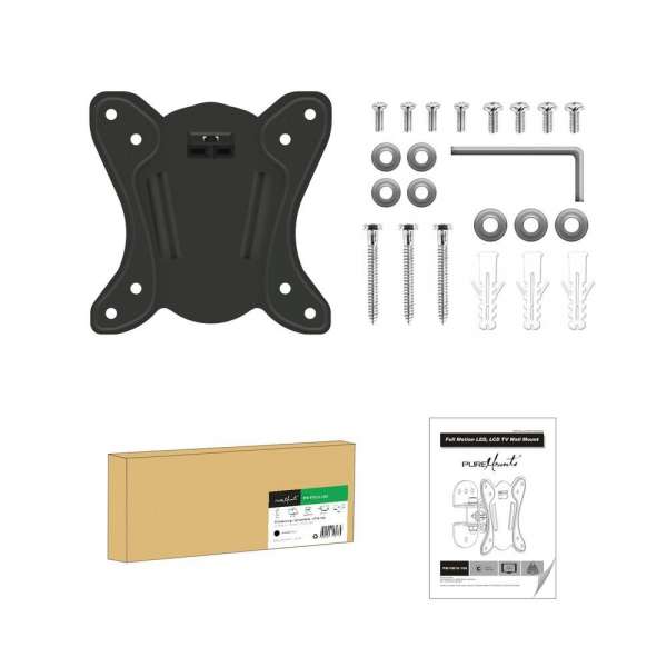 PureMounts® TV Halterung - Swivel - Vesa 100