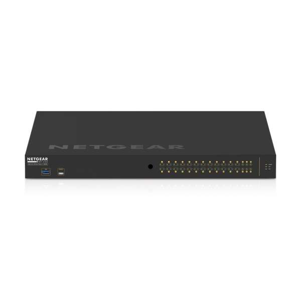 NETGEAR - M4250 30-Port 26G4F PoE++ Stapelbarer Managed Switch (1440W PSU)
