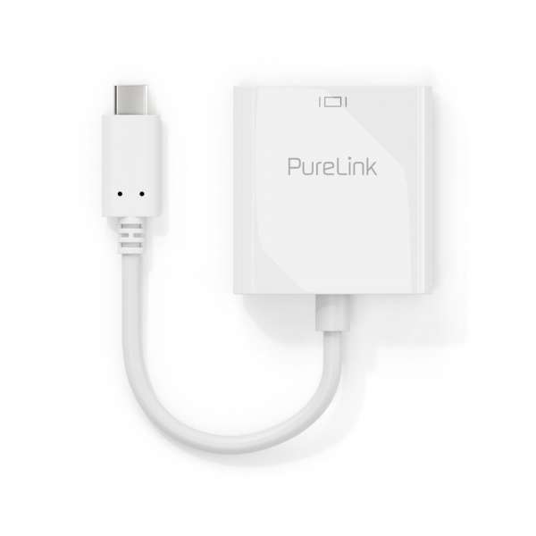 USB-C auf DVI Adapter - 1080p - iSerie - weiß - 0,10m