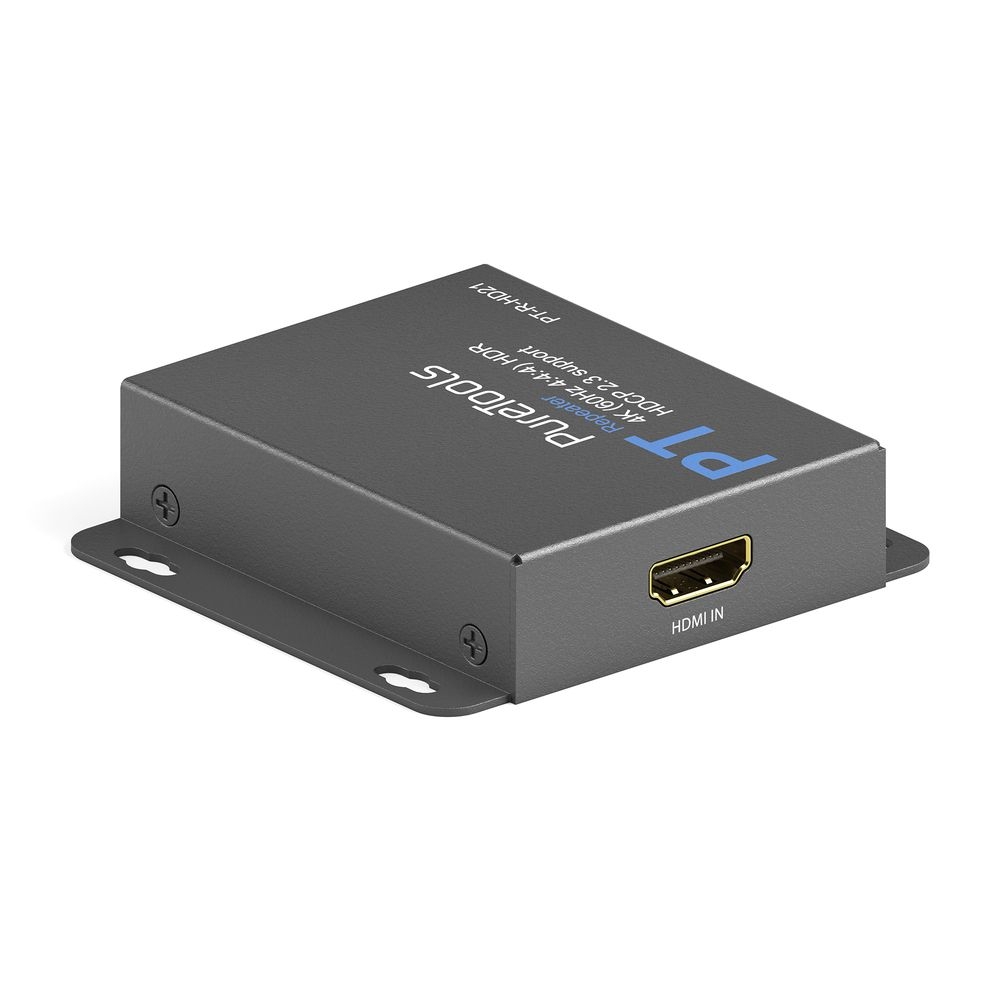 18Gbps HDMI Active Signal Amplifier and Jitter Cleaner PureLink English