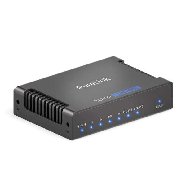 PureTools - Network Serial Port Expander - Ethernet, RS-232, RS-485, I/O und IR-Steuerung mit PoE-/Gleichstromversorgung