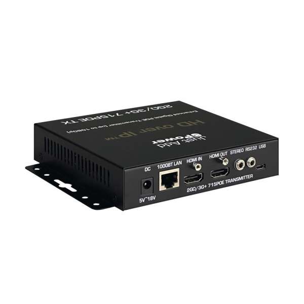 JustAddPower - Omega Serie 1080p Encoder (Transmitter) mit USB, Stereo Port und HDMI Ausgang