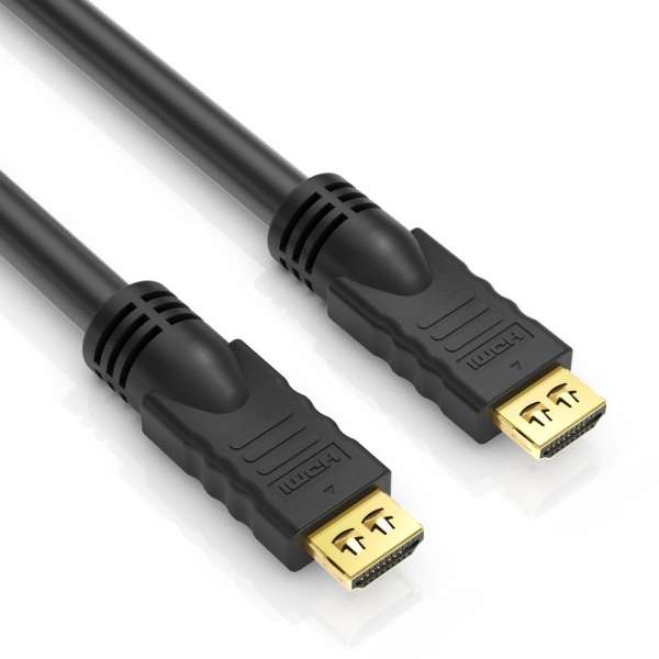 HDMI Kabel - PureInstall TPE halogenfrei 7,50m