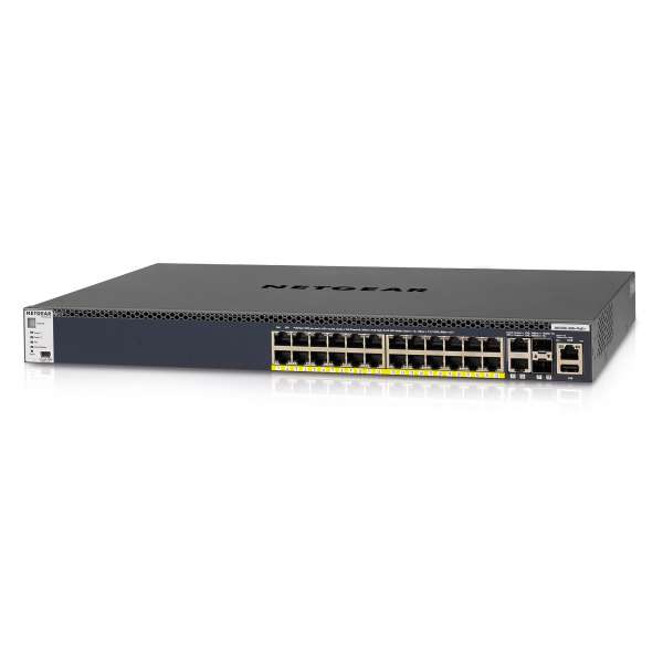 NETGEAR - M4300 28-Port 1G PoE+ Stapelbarer Managed Switch (1000W PSU)