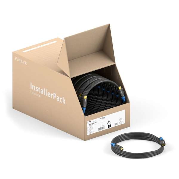 FlexInstall USB-A auf USB-B Kabel USB 2.0 480Mbps 0.50m - Installer Pack 70 stk.
