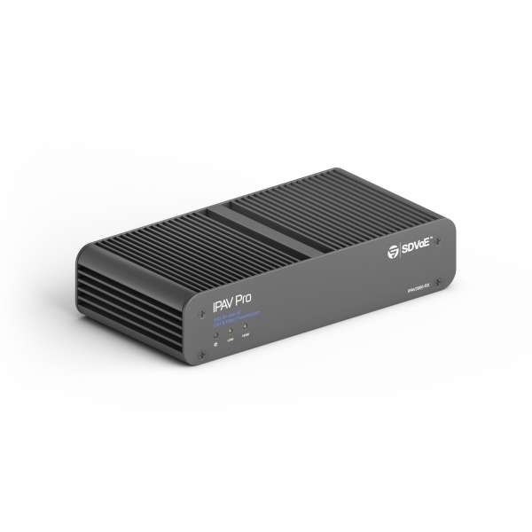 IPAV PRO - 10G CAT & Glasfaser AV über IP SDVoE kompatibler Receiver - Standardgehäuse