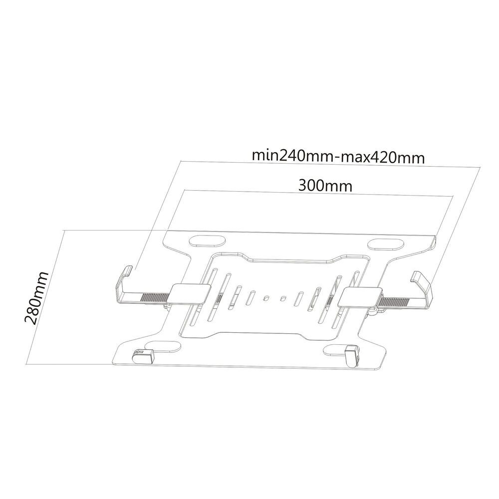 VESA Mount Adapter Platte Für TV Halterungen, Konvertieren 75X75