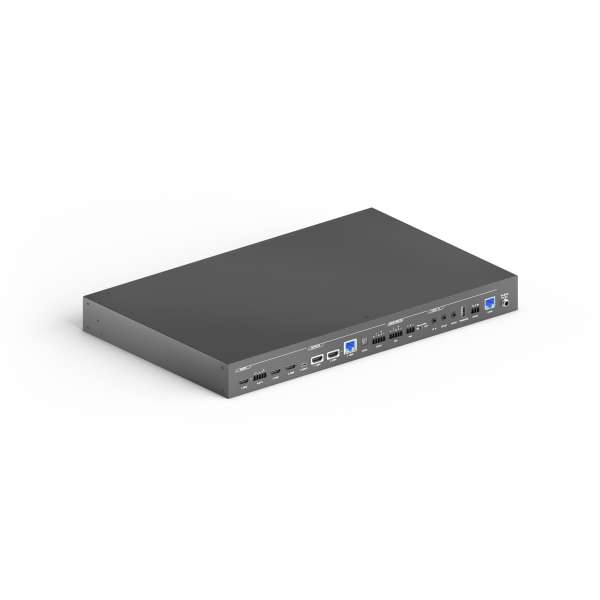 PureTools - Seamless Matrix 4x2, 4K, HDMI & HDBaseT Ausgang, Audio Embed /De-Embedding GUI